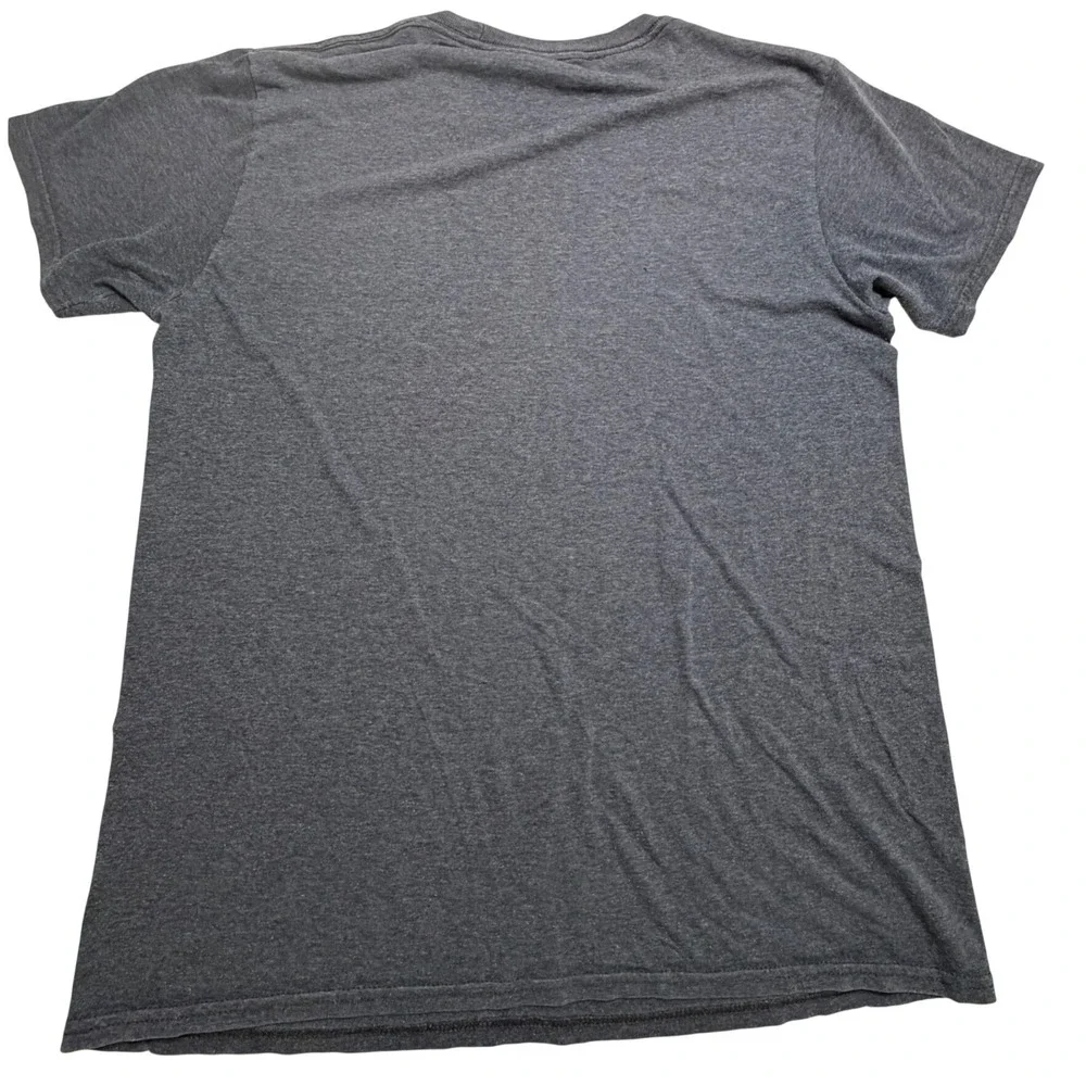 Nintendo Super Mario Periodic Table Graphic T-Shirt Kids Medium Charcoal Gray